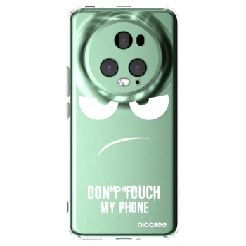Picasee διαφανής θήκη σιλικόνης Honor Magic5 Pro - Don't Touch My Phone