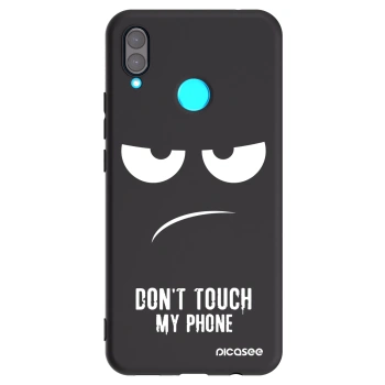 Picasee Μαύρη θήκη σιλικόνης για Huawei Nova 3 - Don't Touch My Phone