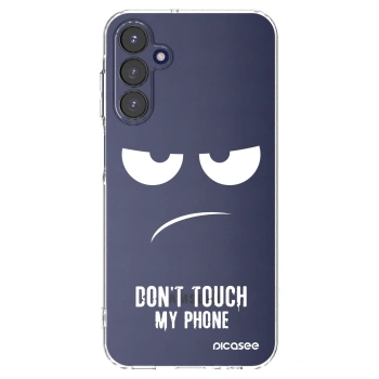Picasee διαφανής θήκη σιλικόνης Samsung Galaxy A15 A155F 4G - Don't Touch My Phone