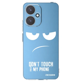 Picasee διαφανής θήκη σιλικόνης Xiaomi Redmi 13C 5G - Don't Touch My Phone
