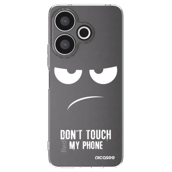 Picasee διαφανής θήκη σιλικόνης Xiaomi Redmi 13 4G - Don't Touch My Phone