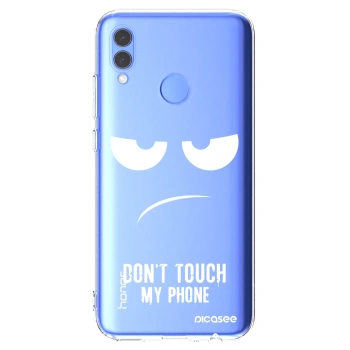 Picasee διαφανής θήκη σιλικόνης Honor 10 Lite - Don't Touch My Phone