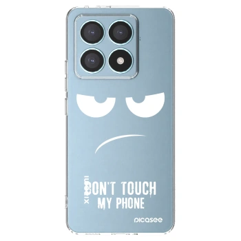 Picasee διαφανής θήκη σιλικόνης Xiaomi 14T Pro - Don't Touch My Phone