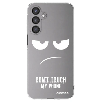 Picasee διαφανής θήκη σιλικόνης Samsung Galaxy A16 5G - Don't Touch My Phone