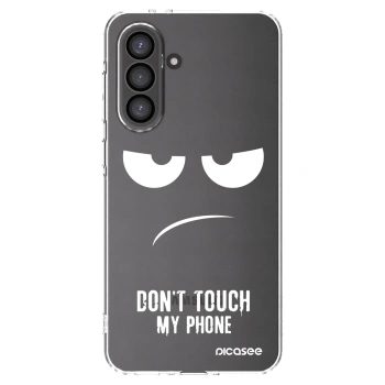 Picasee διαφανής θήκη σιλικόνης Samsung Galaxy A36 5G - Don't Touch My Phone