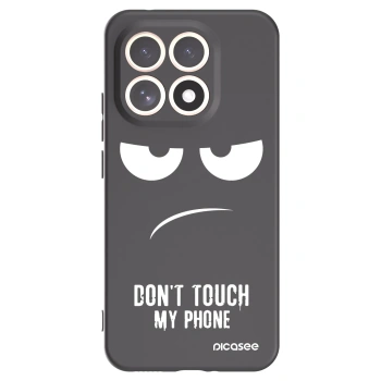 Picasee Μαύρη θήκη σιλικόνης για Xiaomi 15T - Don't Touch My Phone