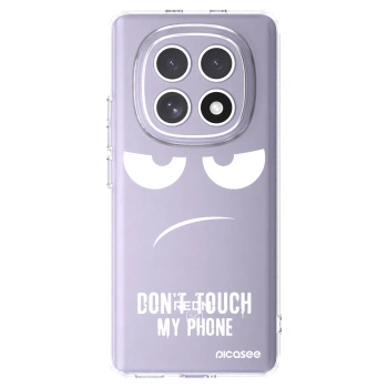 Picasee διαφανής θήκη σιλικόνης Xiaomi Redmi Note 15 - Don't Touch My Phone