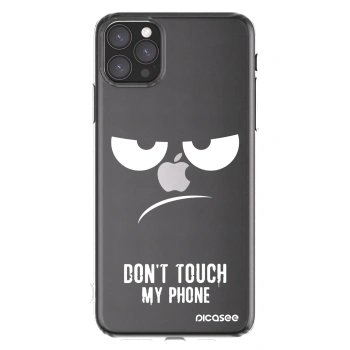 Picasee διαφανής θήκη σιλικόνης Apple iPhone 11 Pro Max - Don't Touch My Phone