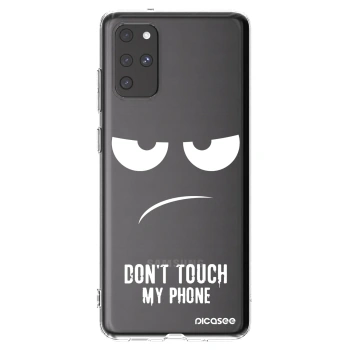 Picasee διαφανής θήκη σιλικόνης Samsung Galaxy S20+ G985F - Don't Touch My Phone