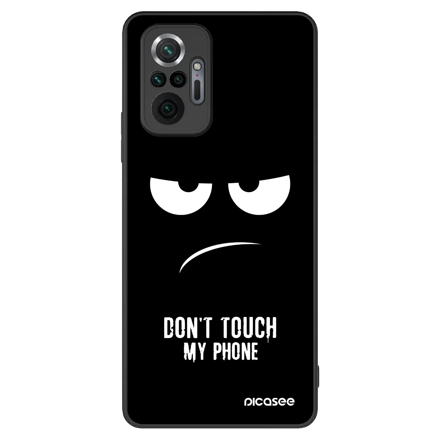 Picasee ULTIMATE CASE για Xiaomi Redmi Note 10 Pro - Don't Touch My Phone