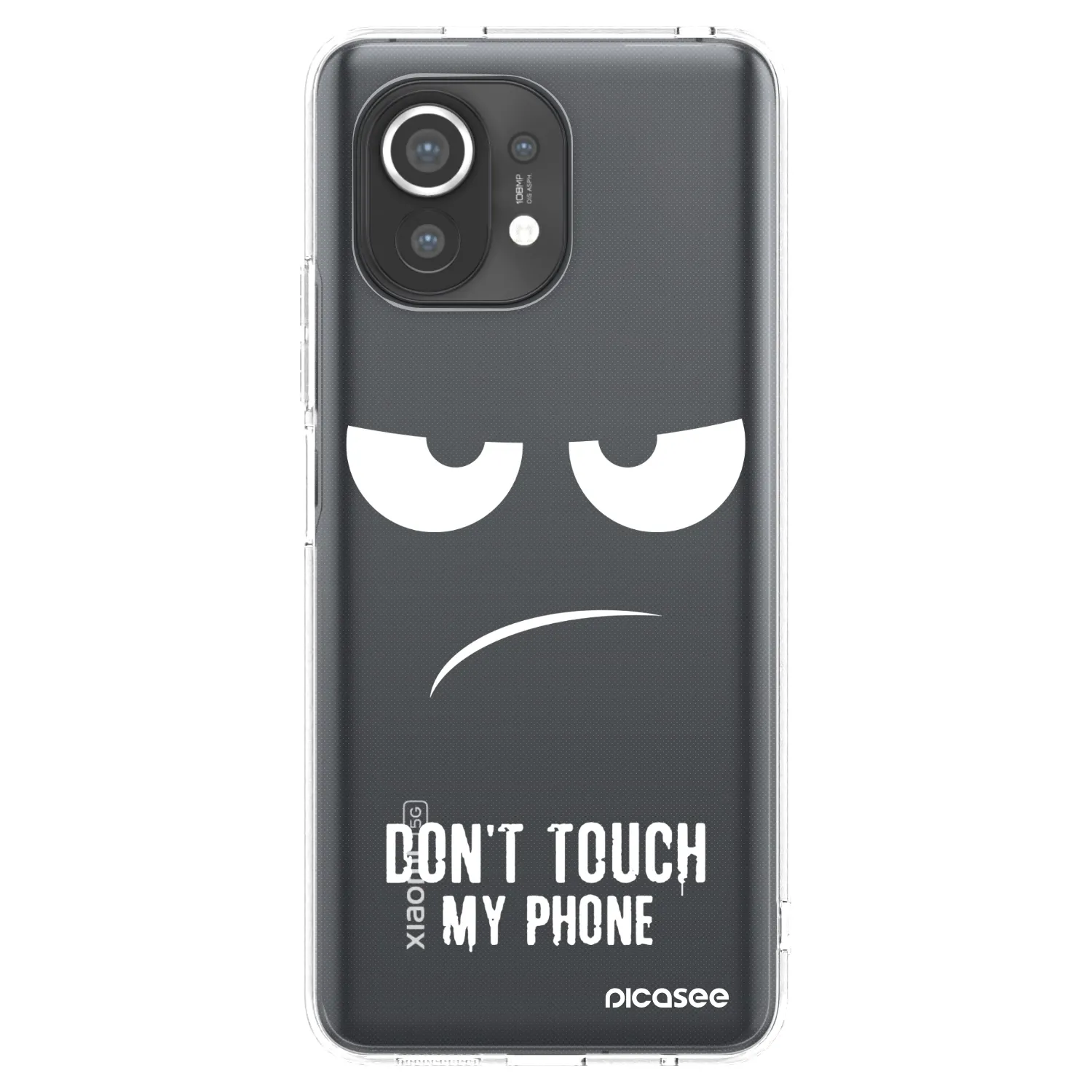 Picasee διαφανής θήκη σιλικόνης Xiaomi Mi 11 - Don't Touch My Phone