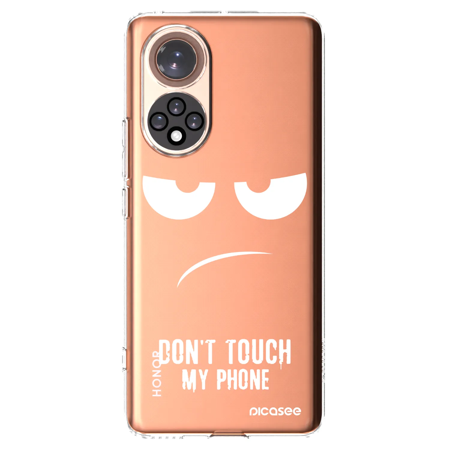 Picasee διαφανής θήκη σιλικόνης Honor 50 5G - Don't Touch My Phone