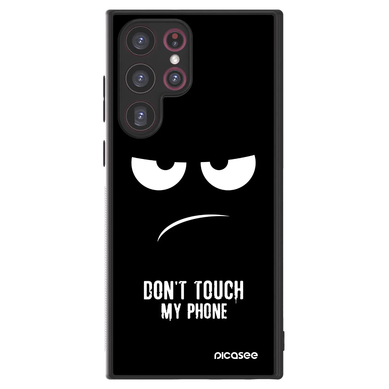 Picasee ULTIMATE CASE για Samsung Galaxy S22 Ultra 5G - Don't Touch My Phone