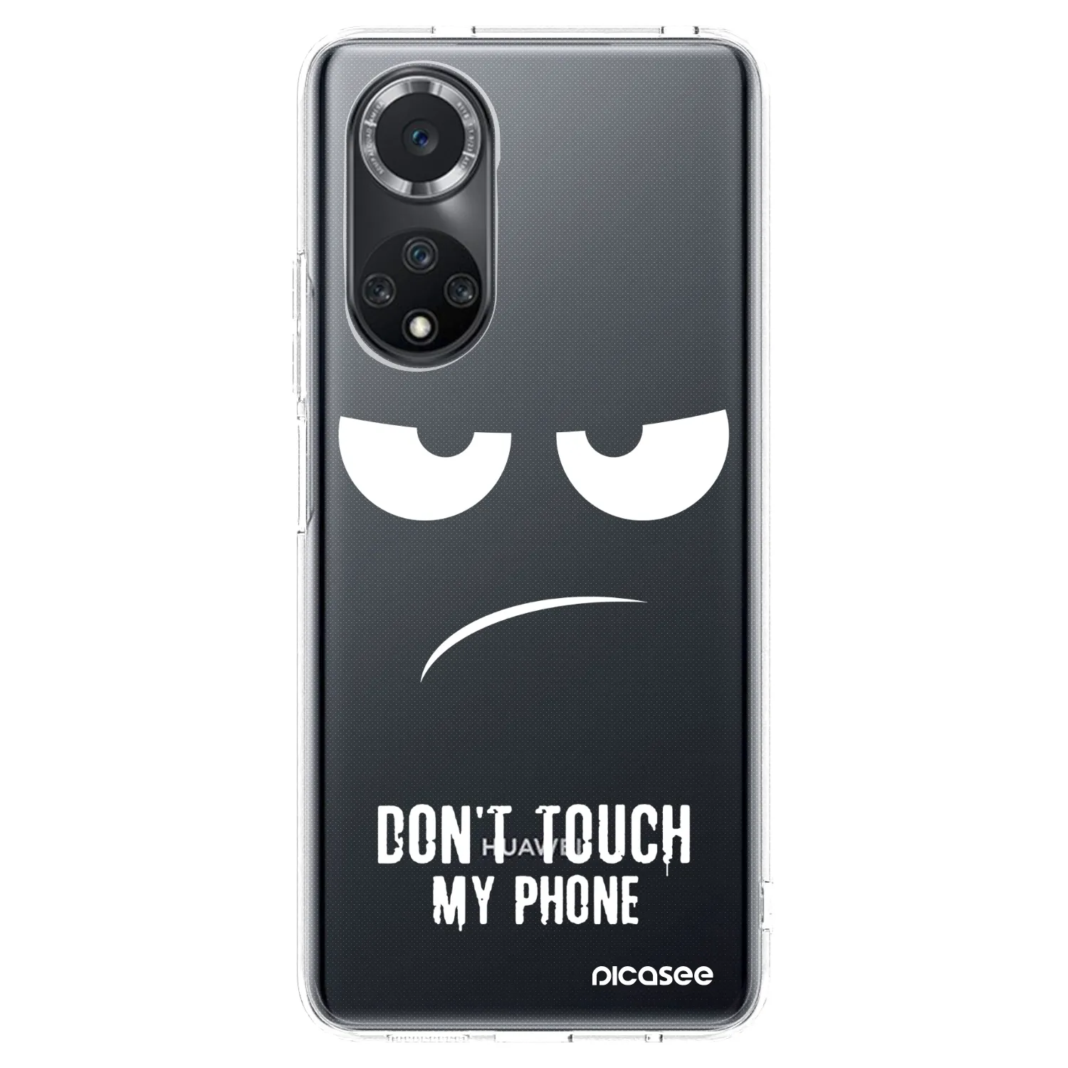 Picasee διαφανής θήκη σιλικόνης Huawei Nova 9 SE - Don't Touch My Phone