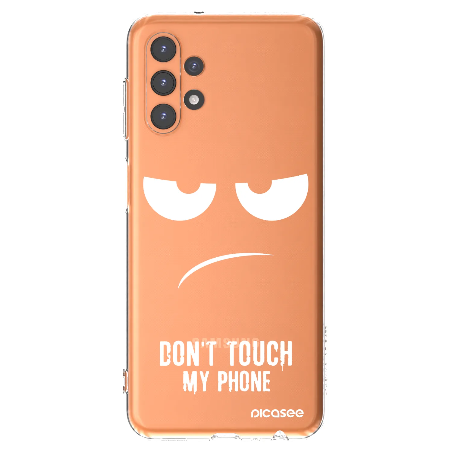 Picasee διαφανής θήκη σιλικόνης Samsung Galaxy A13 4G A135 - Don't Touch My Phone