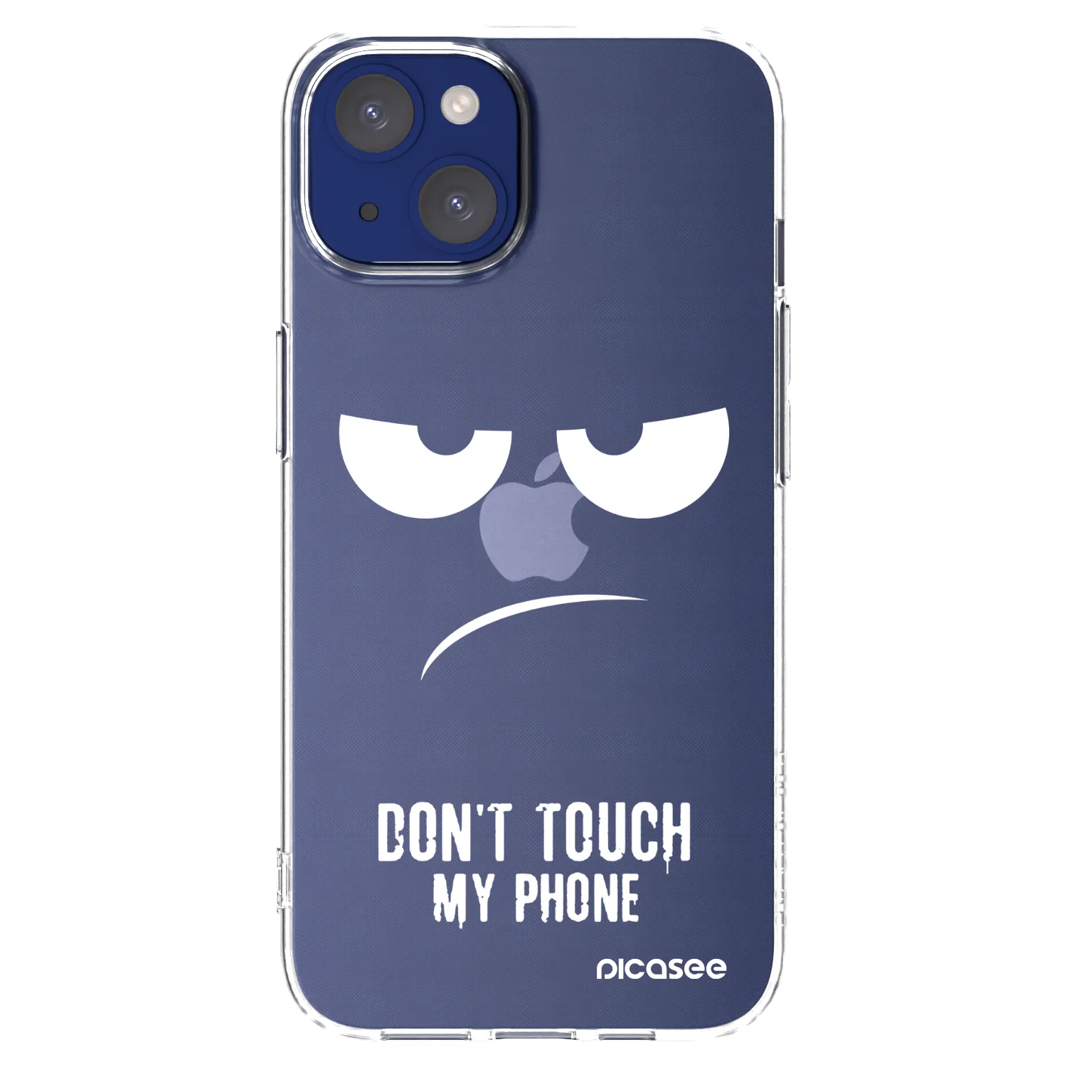 Picasee διαφανής θήκη σιλικόνης Apple iPhone 14 - Don't Touch My Phone