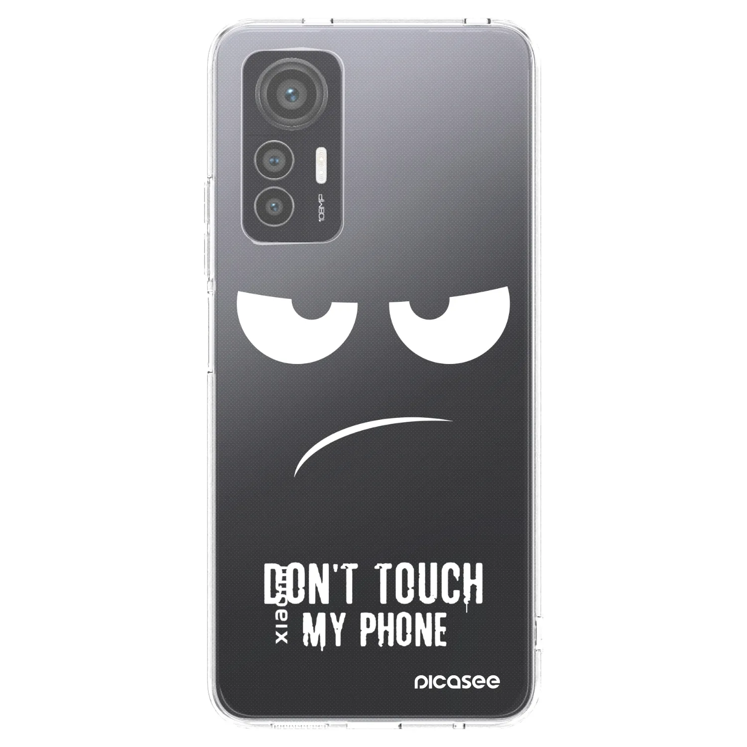 Picasee διαφανής θήκη σιλικόνης Xiaomi 12 Lite - Don't Touch My Phone