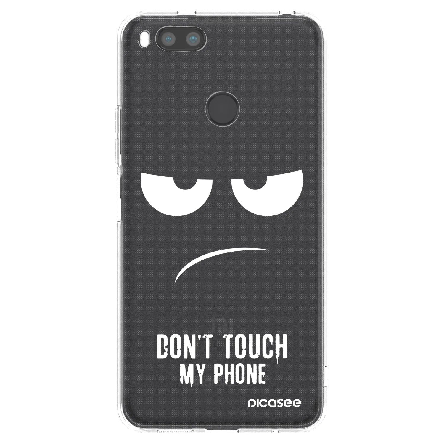 Picasee διαφανής θήκη σιλικόνης Xiaomi Redmi A1 - Don't Touch My Phone