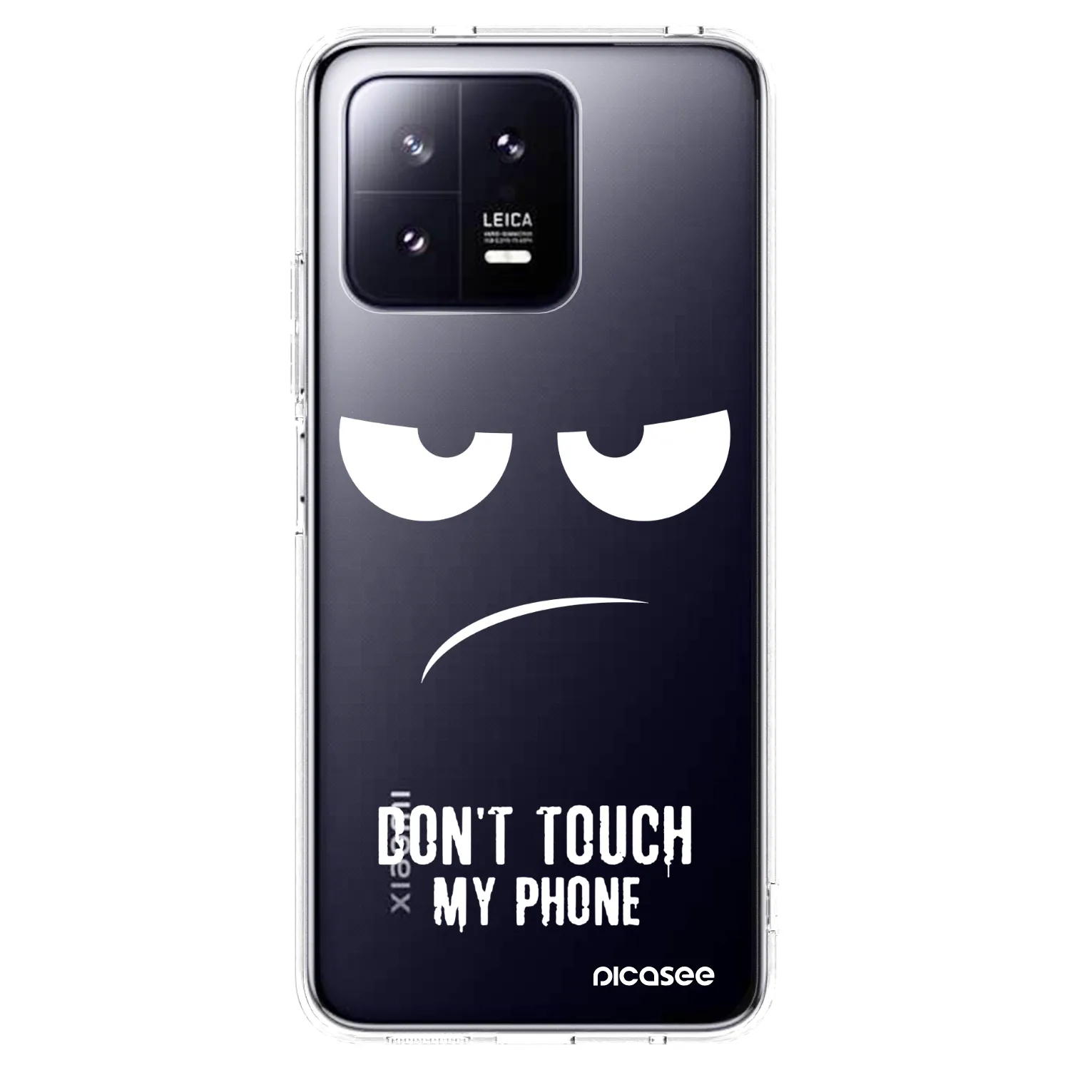 Picasee διαφανής θήκη σιλικόνης Xiaomi 13 Pro - Don't Touch My Phone