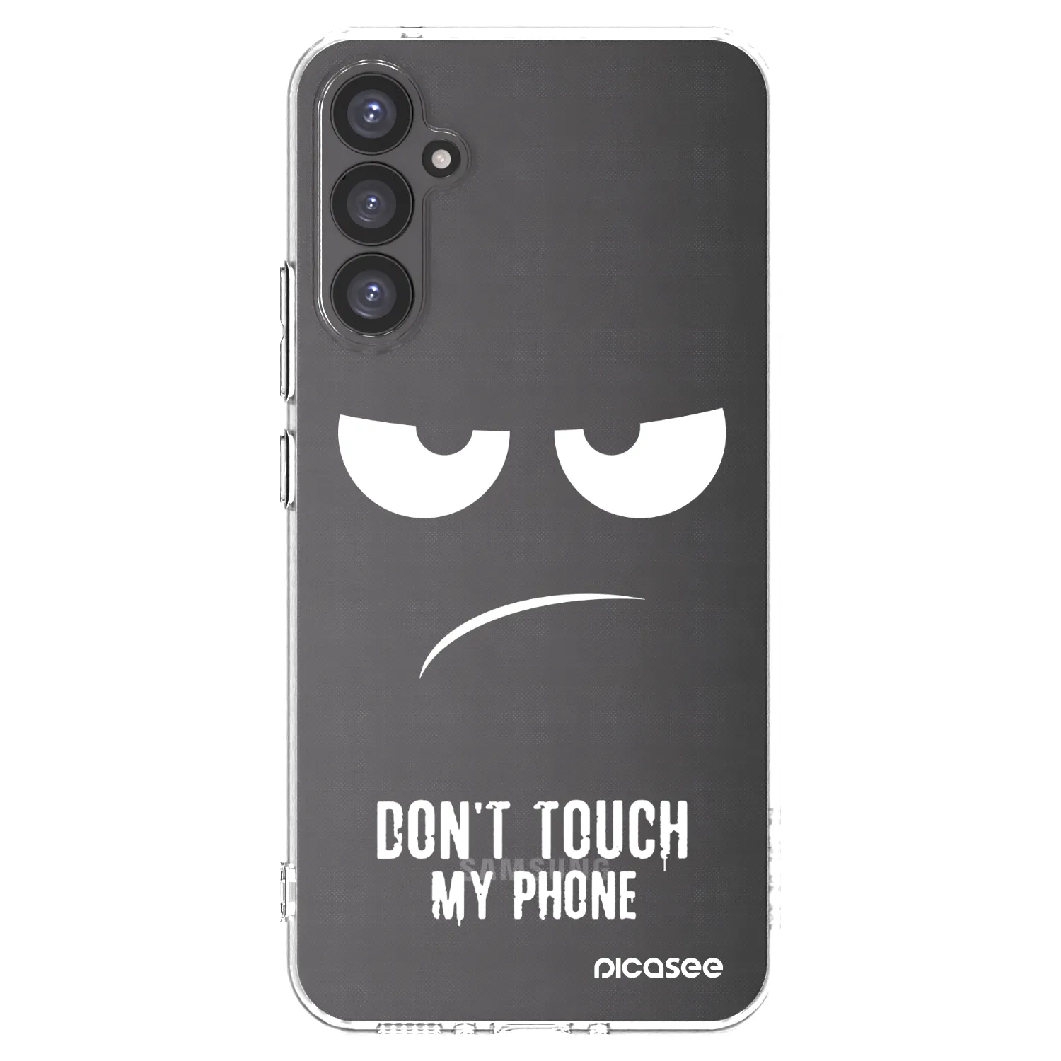 Picasee διαφανής θήκη σιλικόνης Samsung Galaxy A34 5G A346B - Don't Touch My Phone