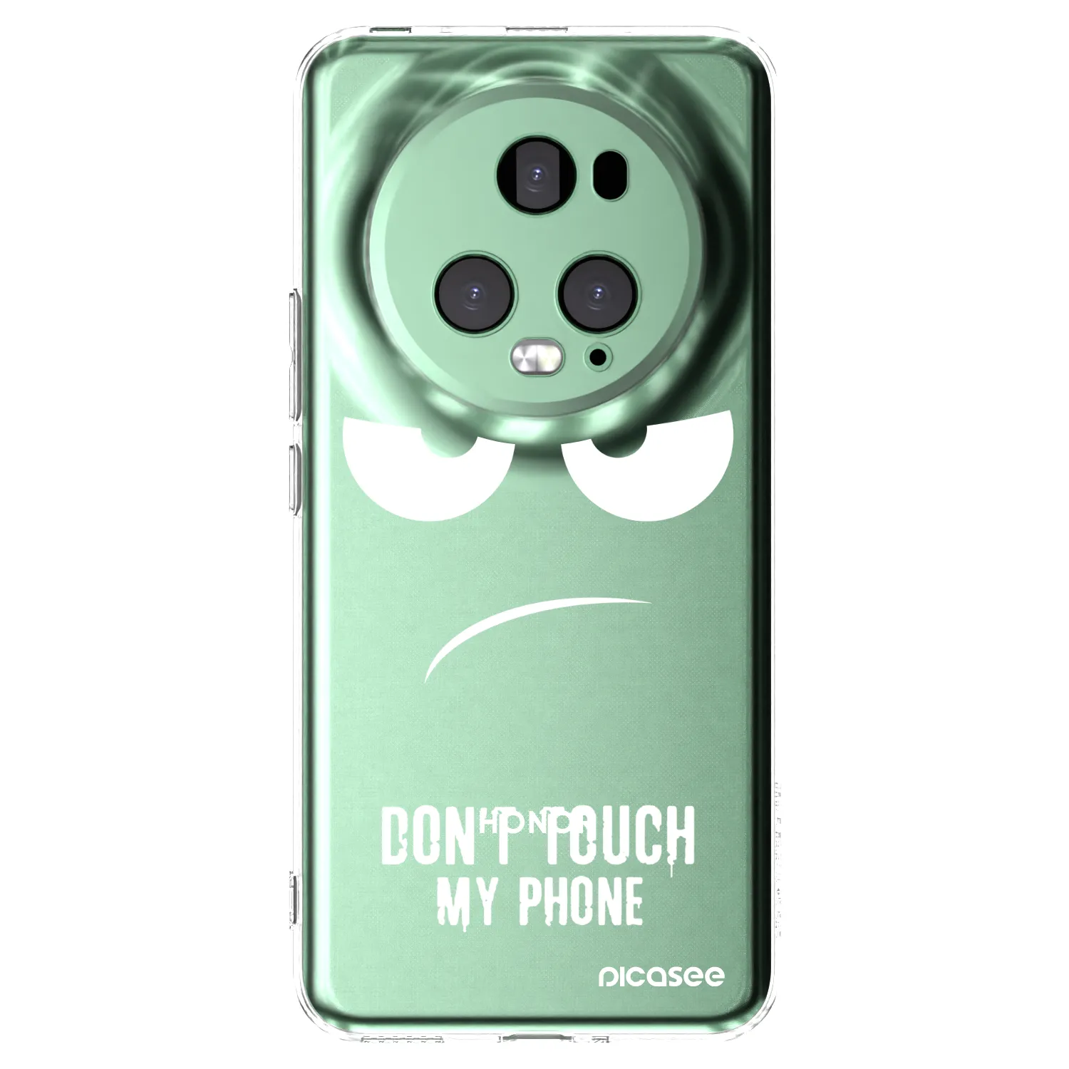 Picasee διαφανής θήκη σιλικόνης Honor Magic5 Pro - Don't Touch My Phone