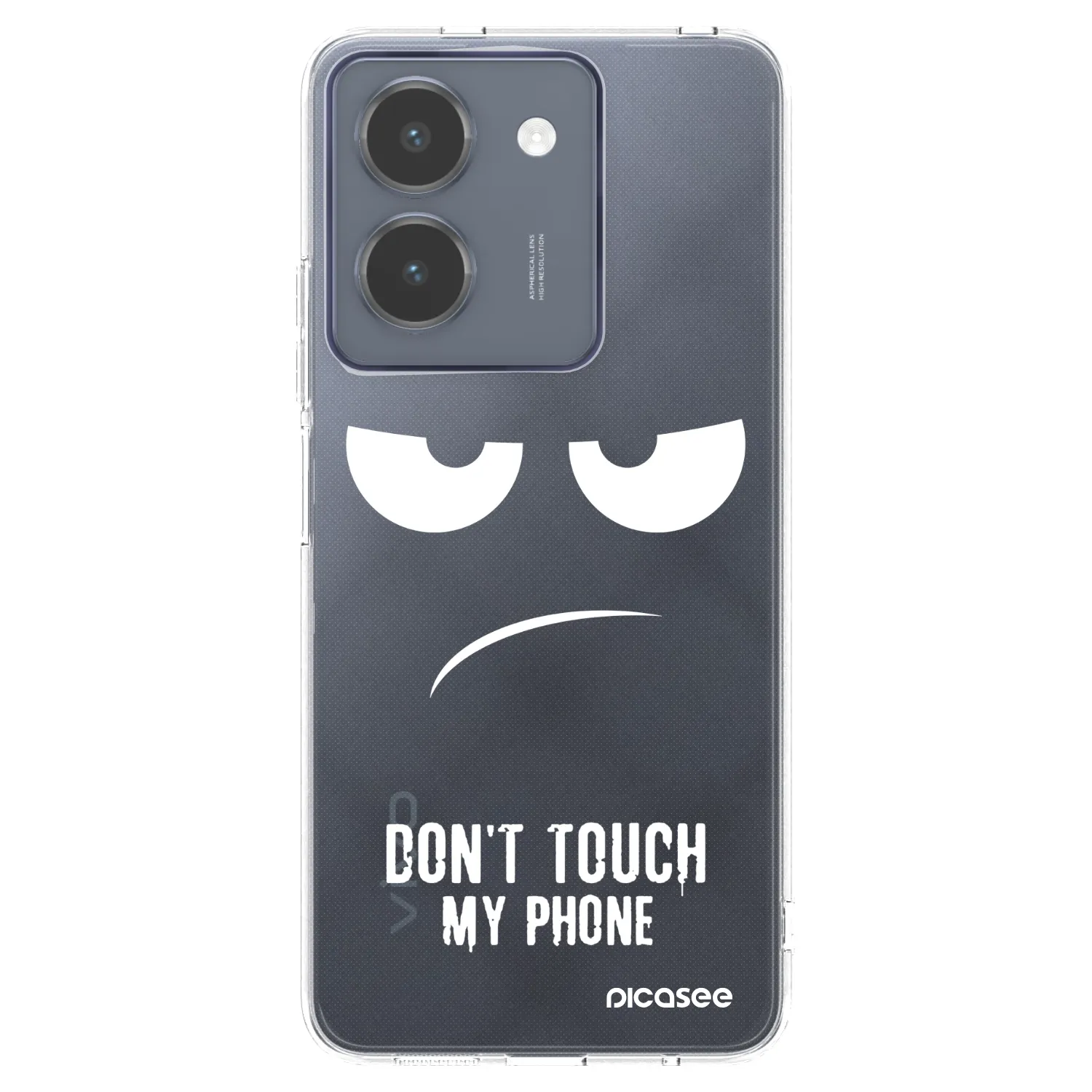 Picasee διαφανής θήκη σιλικόνης Vivo Y36 4G - Don't Touch My Phone