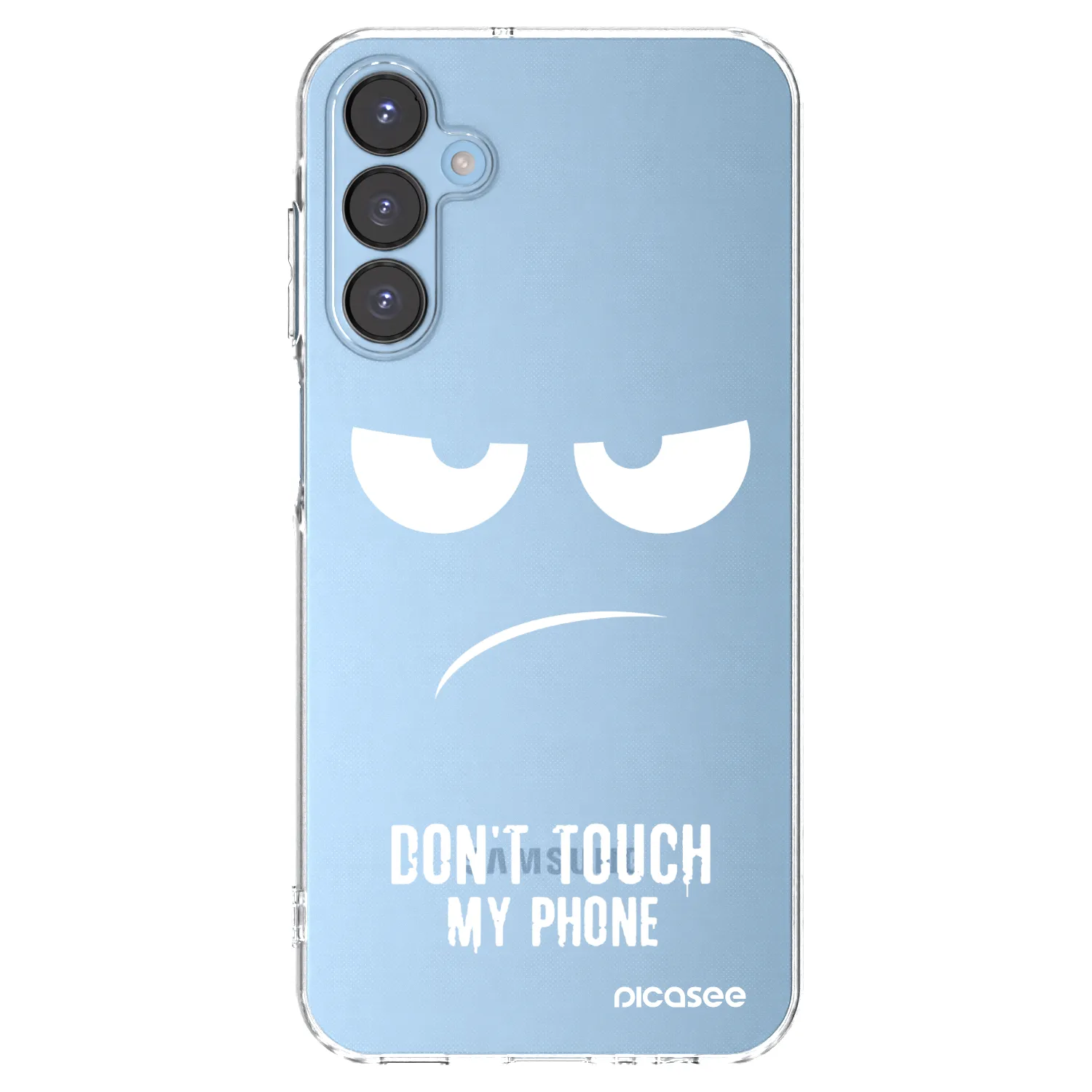 Picasee διαφανής θήκη σιλικόνης Samsung Galaxy A15 A156B 5G - Don't Touch My Phone