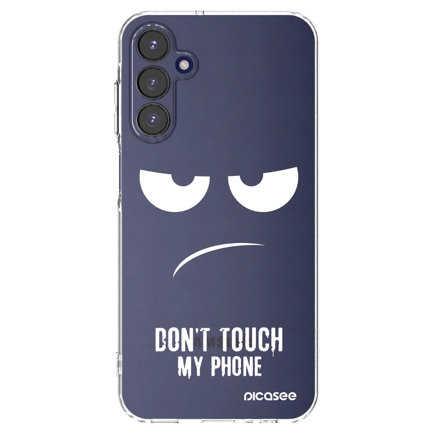 Picasee διαφανής θήκη σιλικόνης Samsung Galaxy A15 A155F 4G - Don't Touch My Phone