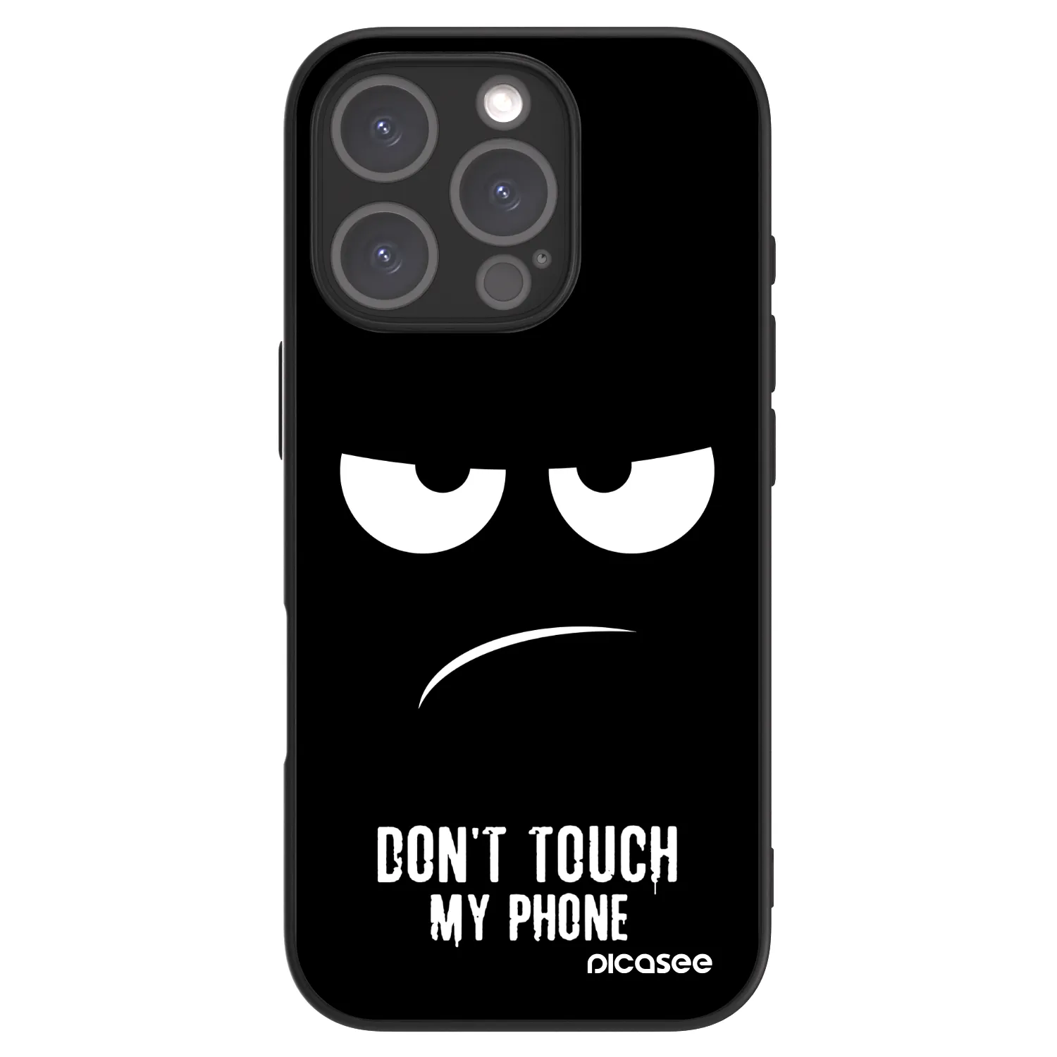Picasee ULTIMATE CASE MagSafe pro Apple iPhone 16 Pro - Don't Touch My Phone