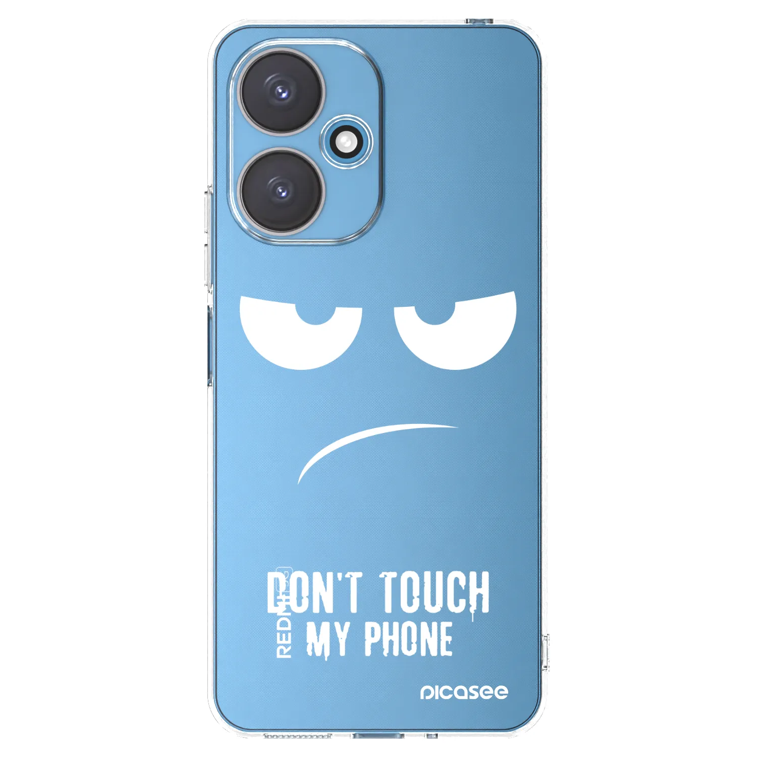 Picasee διαφανής θήκη σιλικόνης Xiaomi Redmi 13C 5G - Don't Touch My Phone