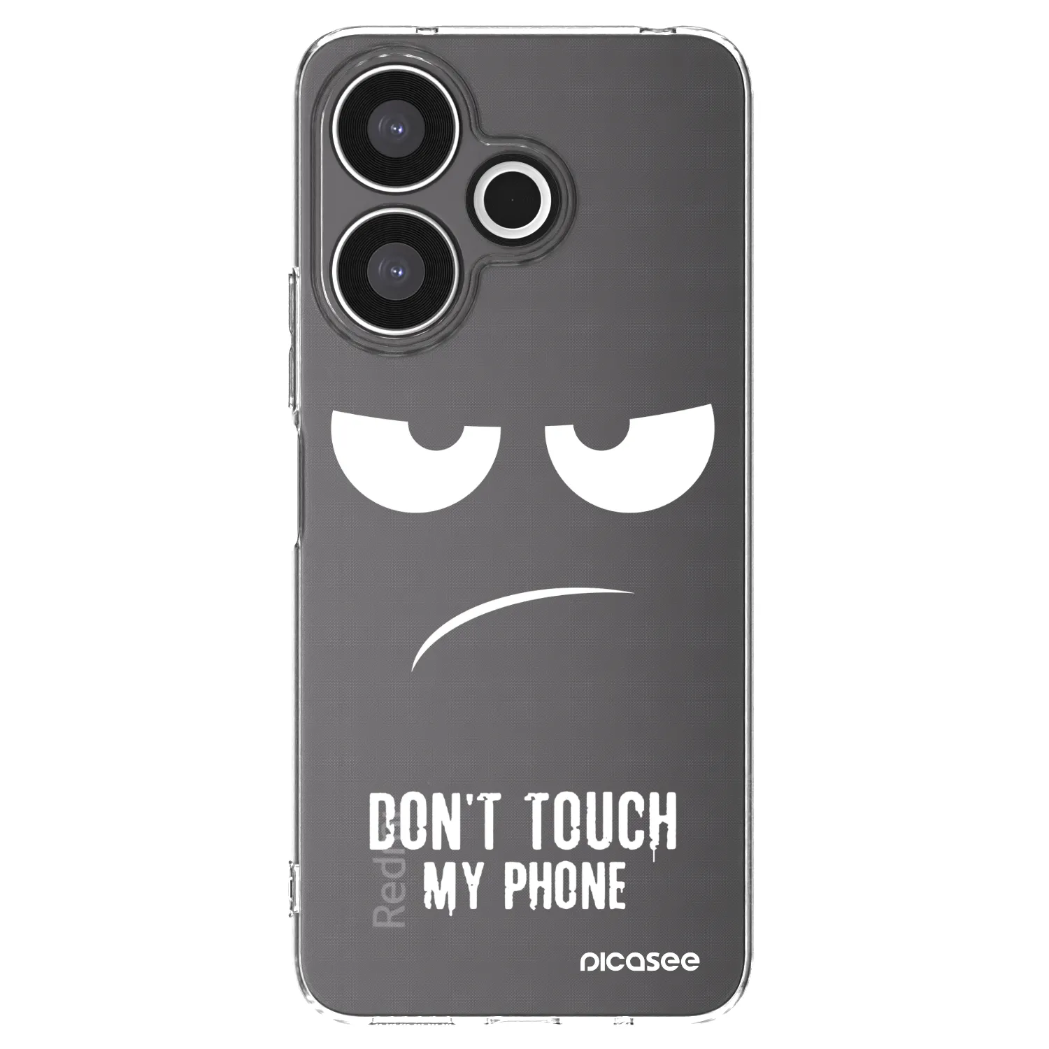 Picasee διαφανής θήκη σιλικόνης Xiaomi Redmi 13 4G - Don't Touch My Phone