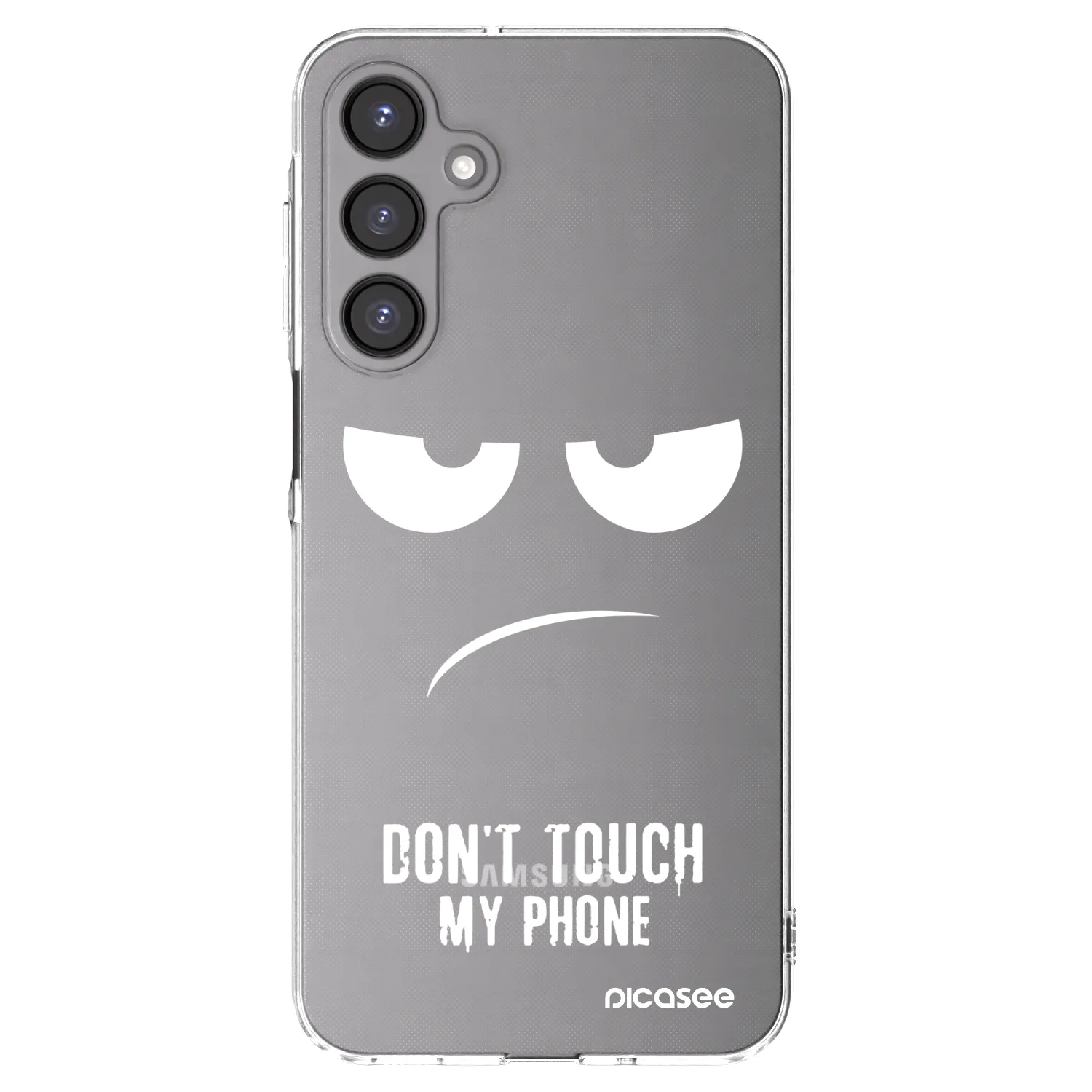 Picasee διαφανής θήκη σιλικόνης Samsung Galaxy A16 5G - Don't Touch My Phone