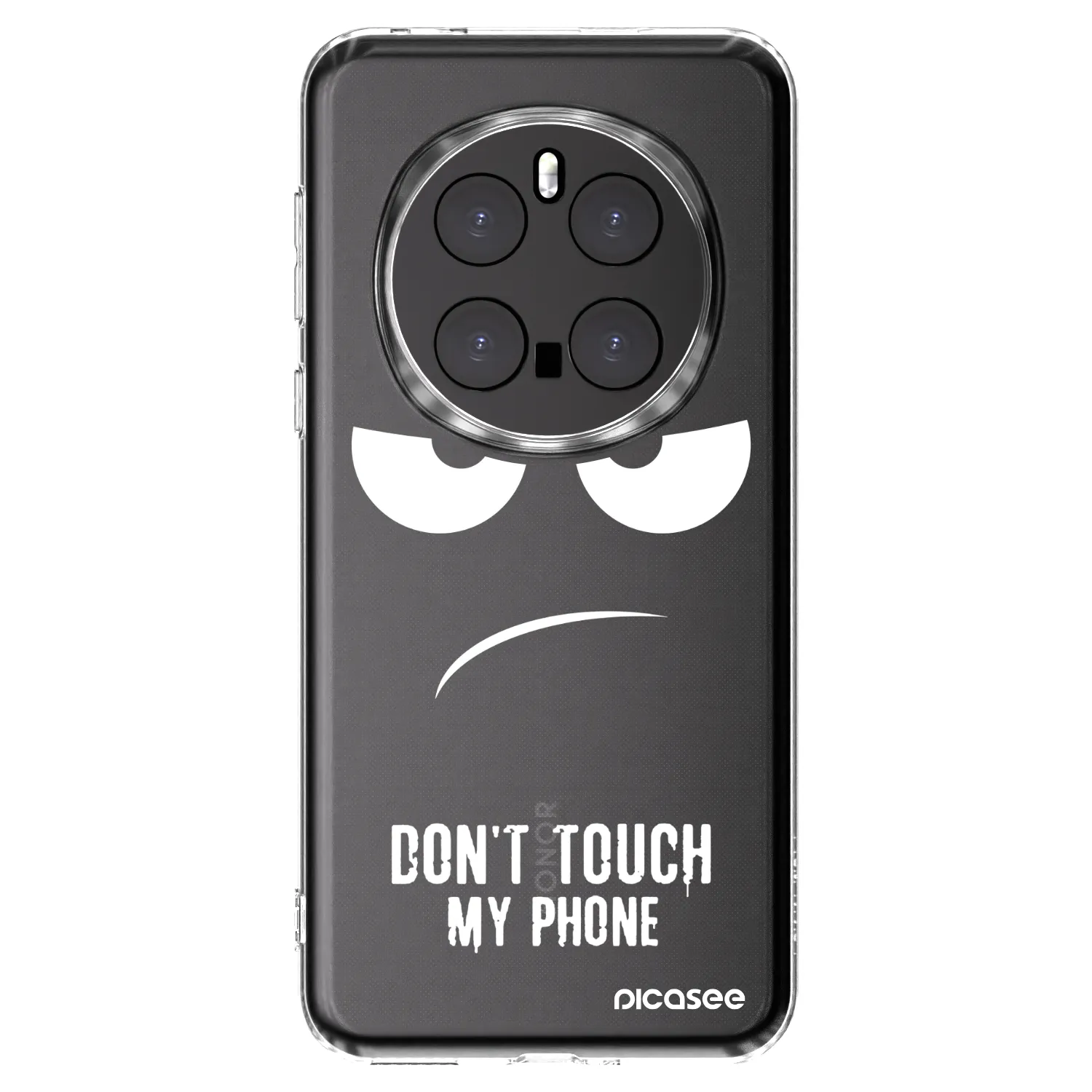 Picasee διαφανής θήκη σιλικόνης Honor Magic7 Pro 5G - Don't Touch My Phone
