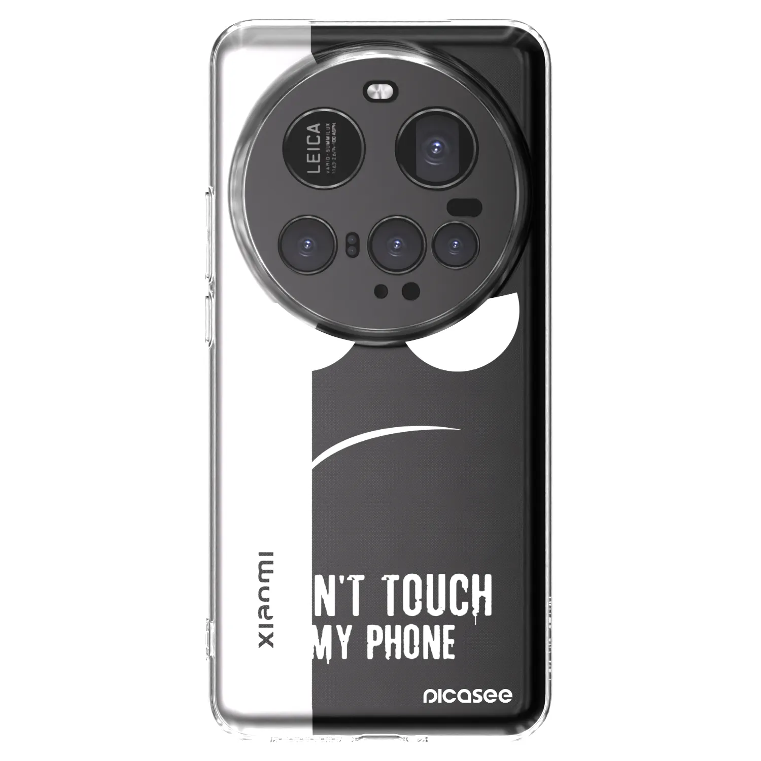 Picasee διαφανής θήκη σιλικόνης Xiaomi 15 Ultra - Don't Touch My Phone
