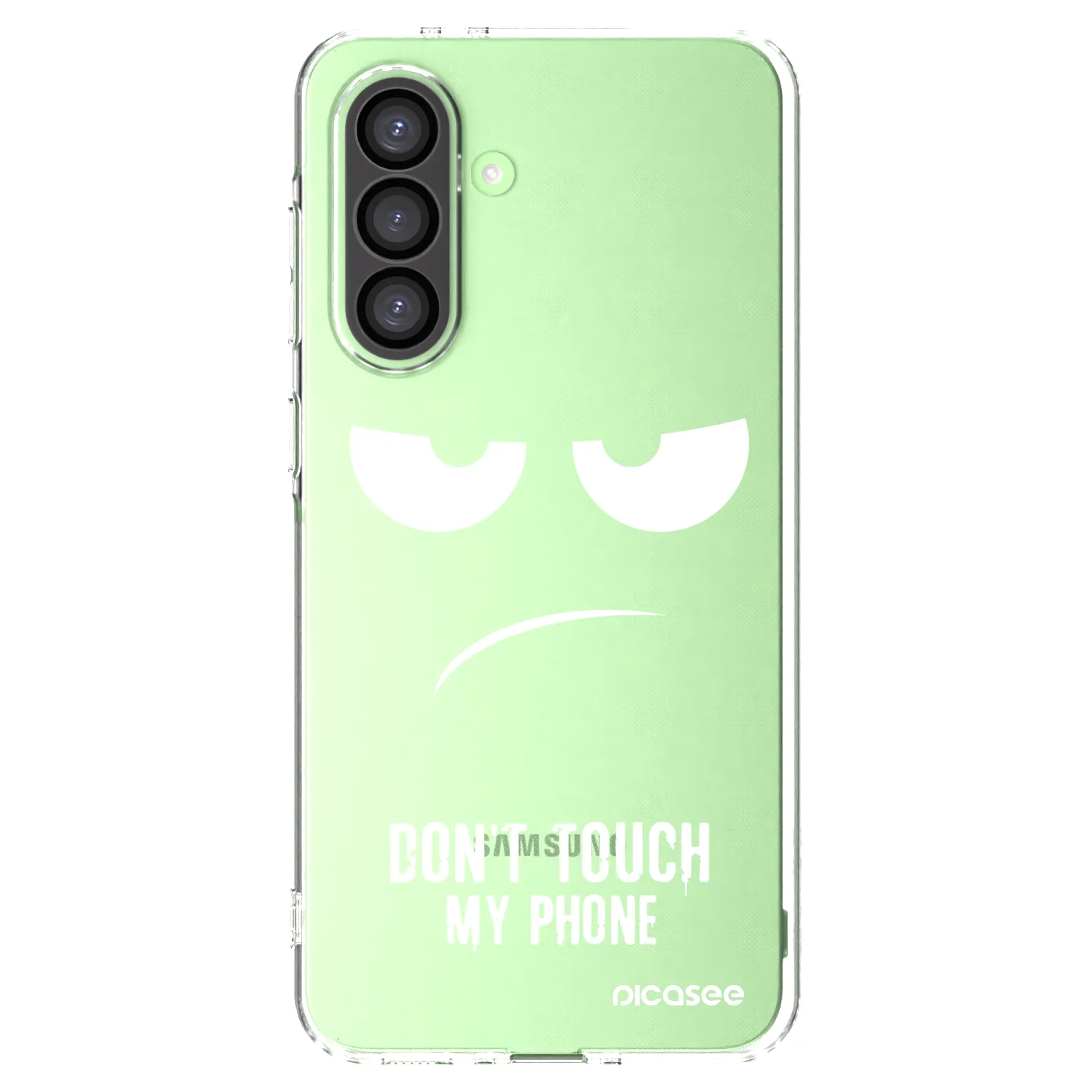 Picasee διαφανής θήκη σιλικόνης Samsung Galaxy A26 5G A266B - Don't Touch My Phone