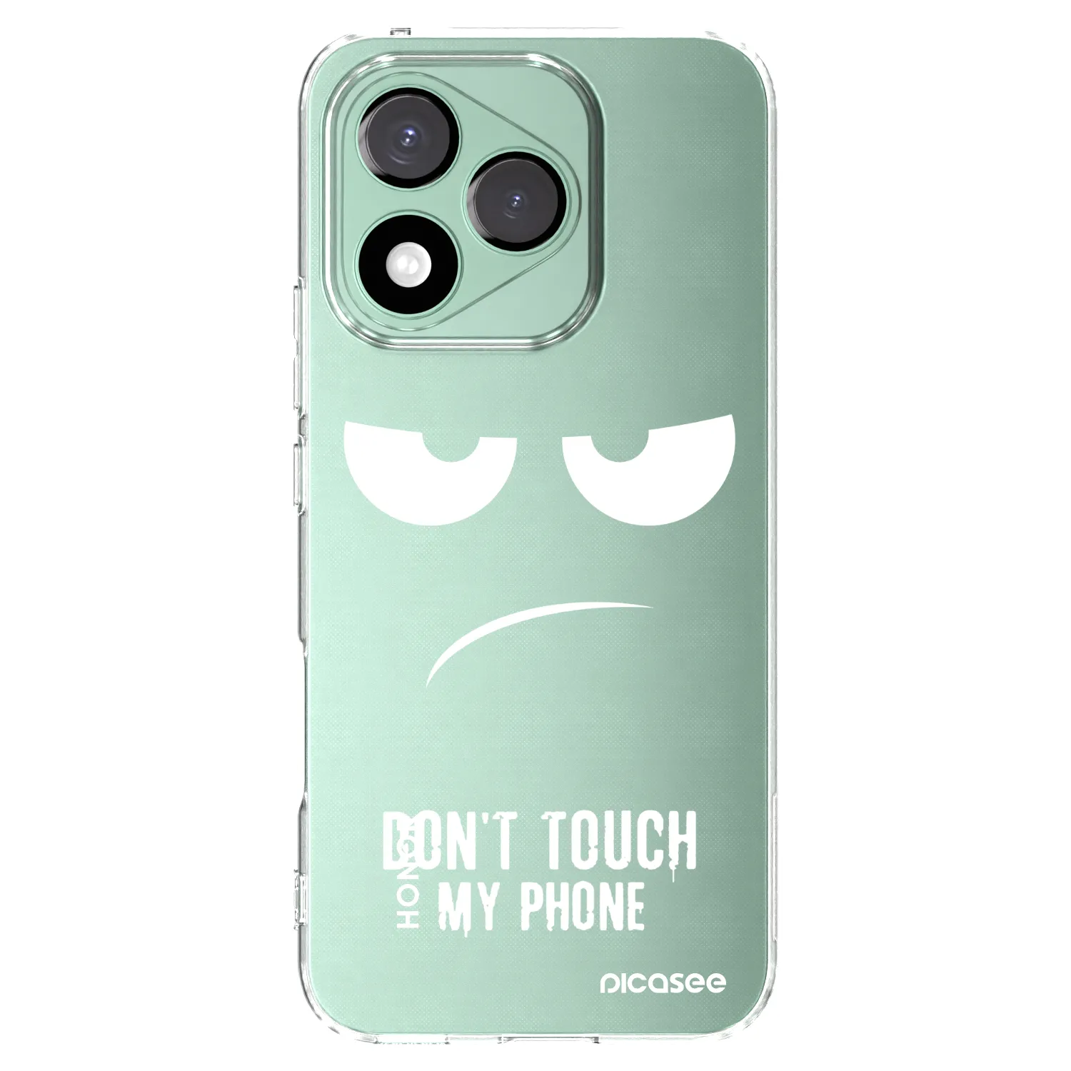 Picasee διαφανής θήκη σιλικόνης Honor 400 Lite 5G - Don't Touch My Phone