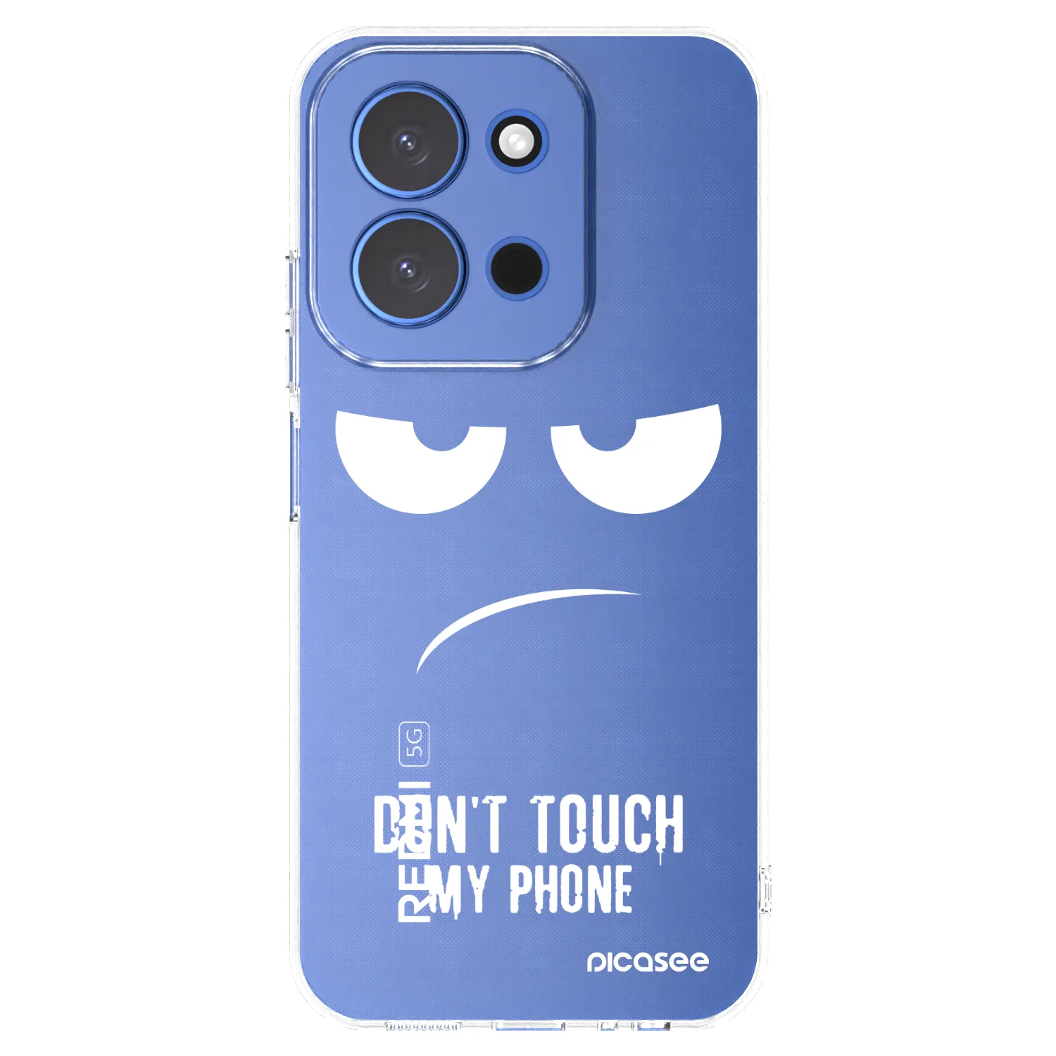 Picasee διαφανής θήκη σιλικόνης Xiaomi Redmi 15C 4G - Don't Touch My Phone