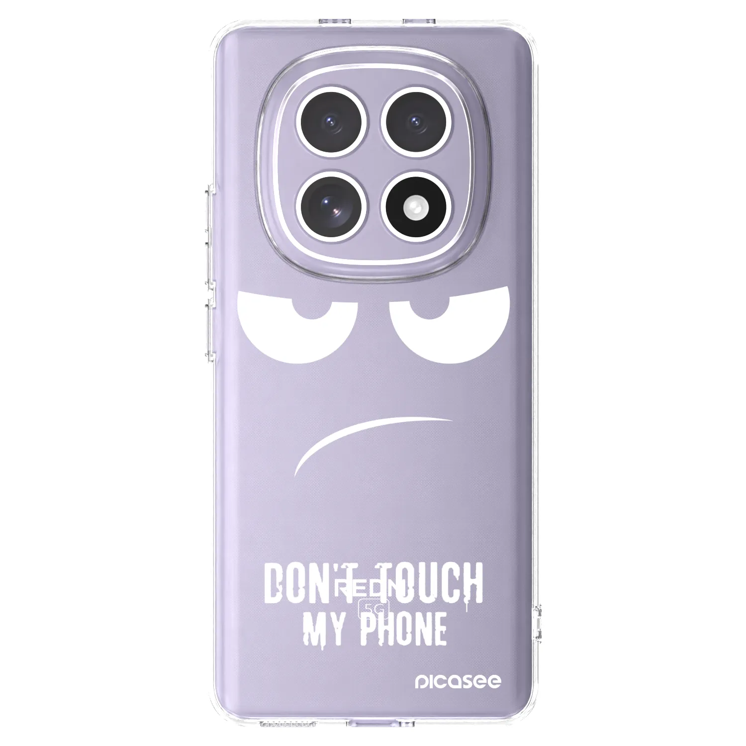 Picasee διαφανής θήκη σιλικόνης Xiaomi Redmi Note 15 - Don't Touch My Phone