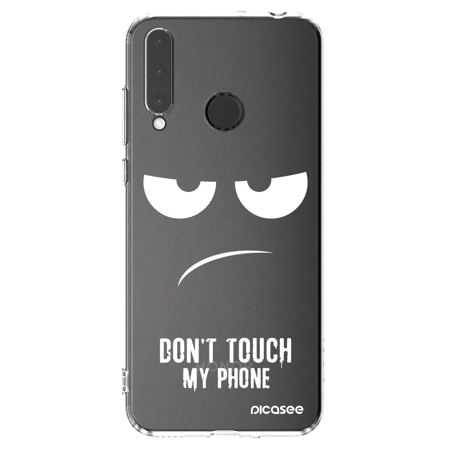 Picasee διαφανής θήκη σιλικόνης Honor 20 Lite - Don't Touch My Phone