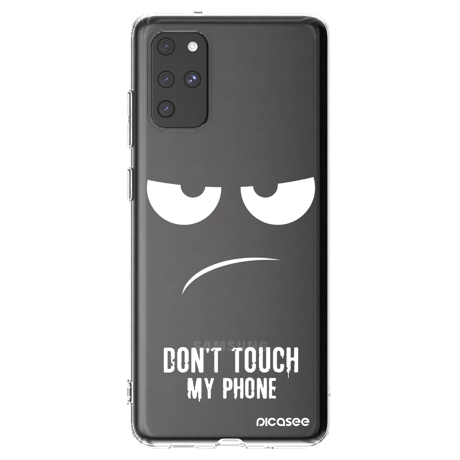 Picasee διαφανής θήκη σιλικόνης Samsung Galaxy S20+ G985F - Don't Touch My Phone