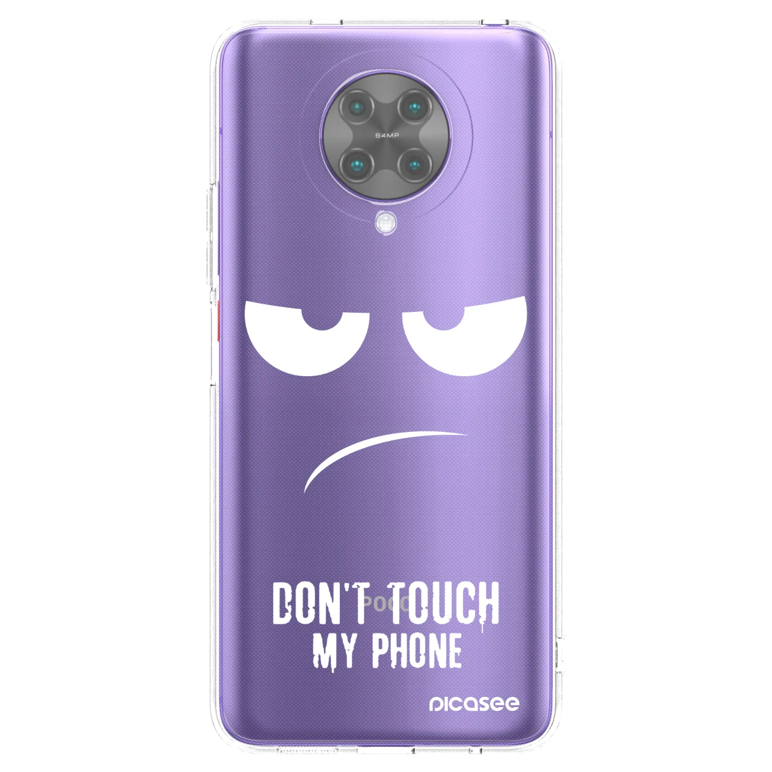 Picasee διαφανής θήκη σιλικόνης Xiaomi Poco F2 Pro - Don't Touch My Phone