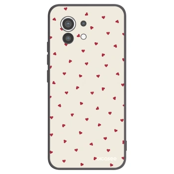 Picasee Μαύρη θήκη σιλικόνης για Xiaomi Mi 11 - Little Love