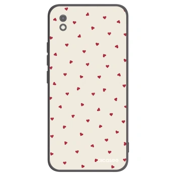 Picasee Μαύρη θήκη σιλικόνης για Xiaomi Redmi 9AT - Little Love