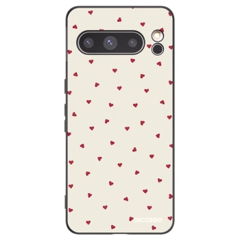 Picasee Μαύρη θήκη σιλικόνης για Google Pixel 8 Pro - Little Love