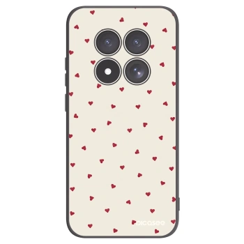 Picasee Μαύρη θήκη σιλικόνης για Xiaomi Redmi Note 15 Pro 4G - Little Love