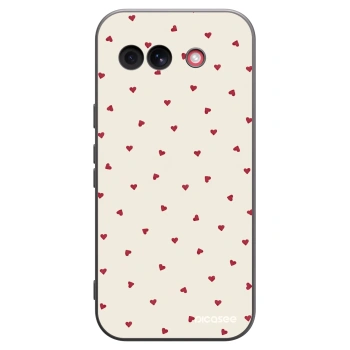 Picasee Μαύρη θήκη σιλικόνης για Google Pixel 10a - Little Love