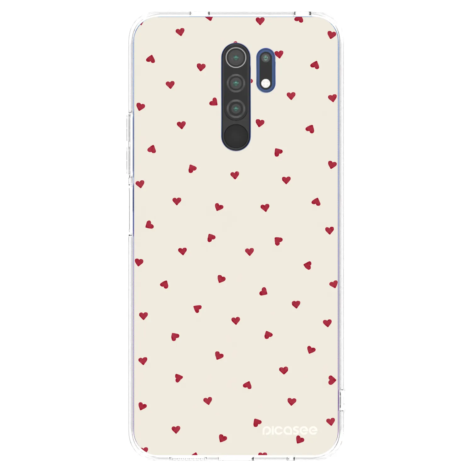 Picasee διαφανής θήκη σιλικόνης Xiaomi Redmi 9 - Little Love