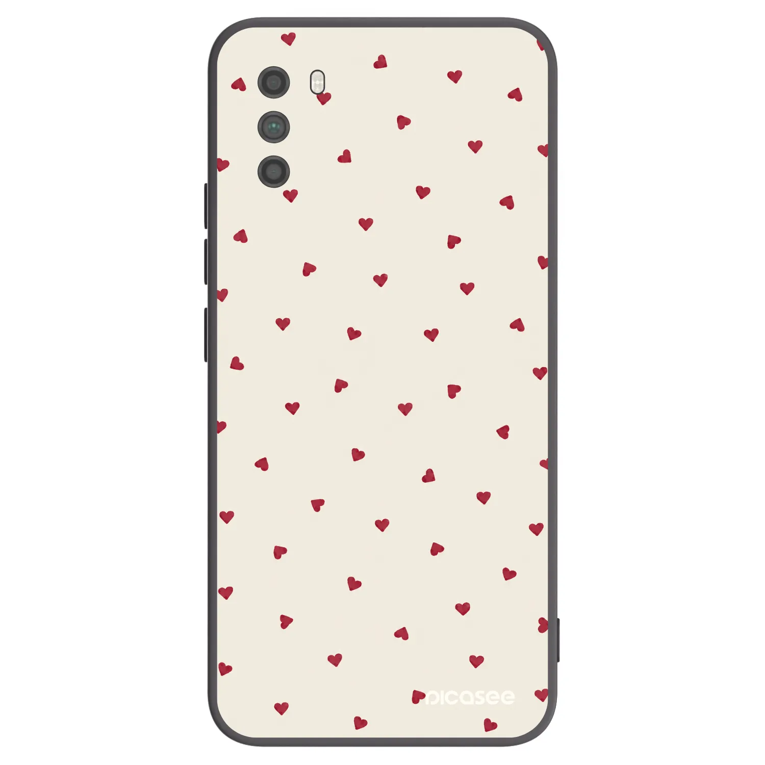 Picasee Μαύρη θήκη σιλικόνης για Xiaomi Poco M3 - Little Love