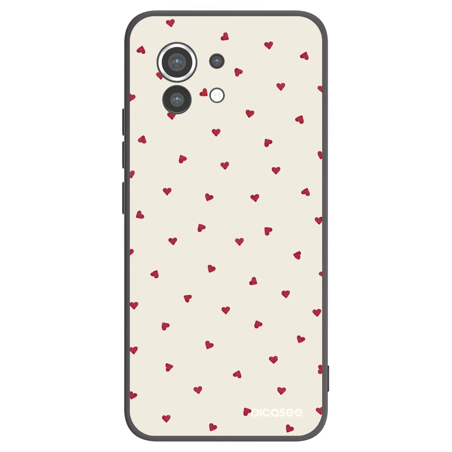 Picasee Μαύρη θήκη σιλικόνης για Xiaomi Mi 11 - Little Love