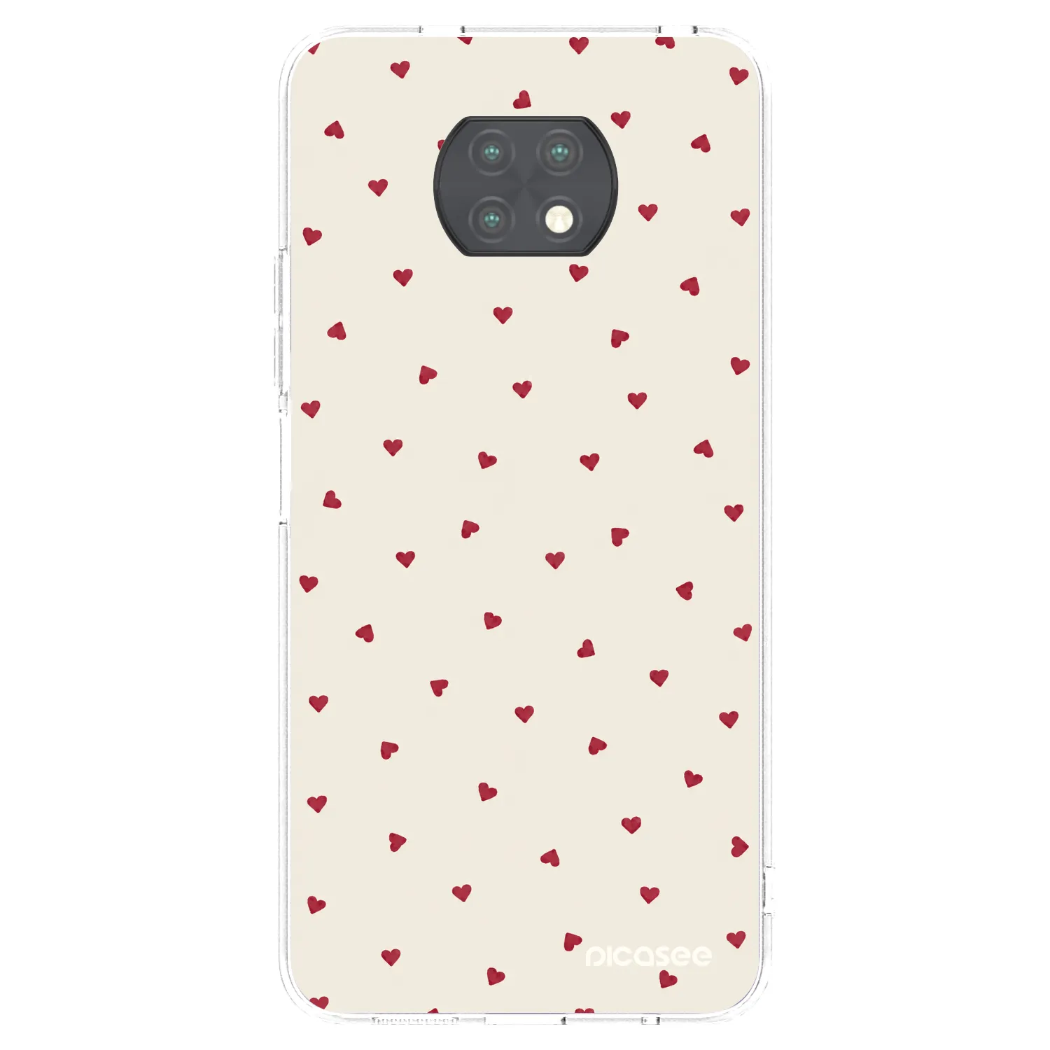 Picasee διαφανής θήκη σιλικόνης Xiaomi Redmi Note 9T - Little Love